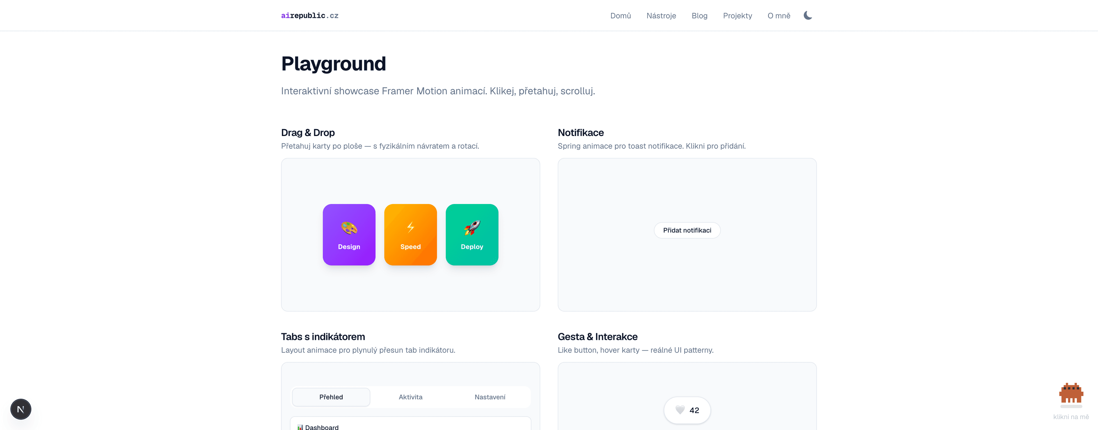 Framer Motion: animace které dávají webu život